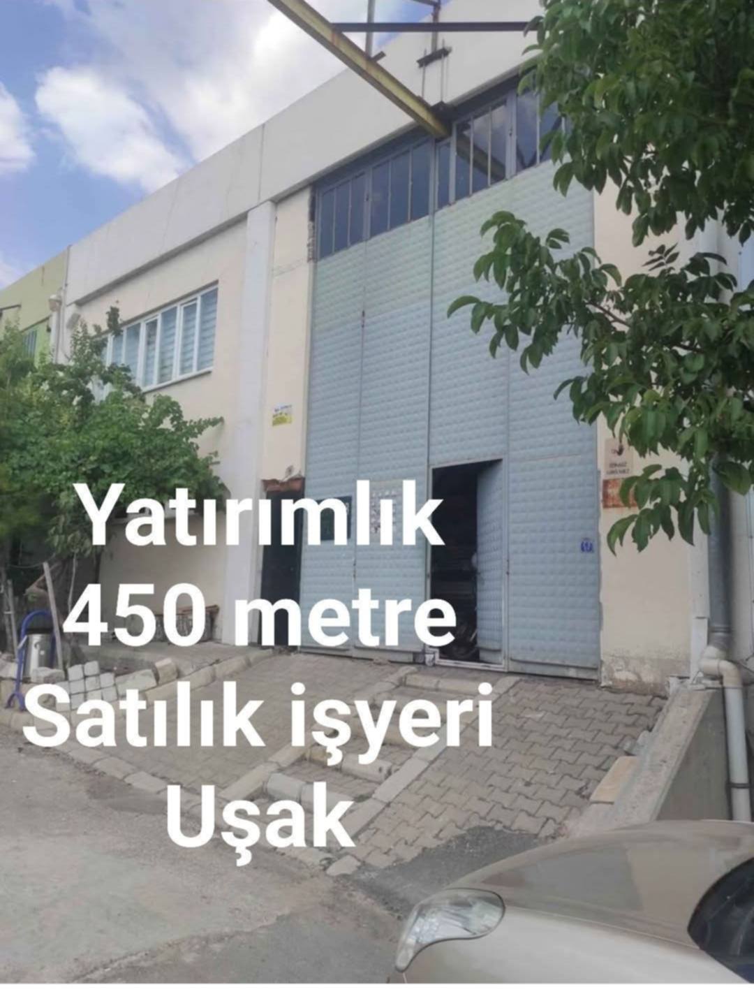 Uşak Merkez Dokumacılar Sitesinde 450m. Feribotlik Yapı Satılık İşyeri.