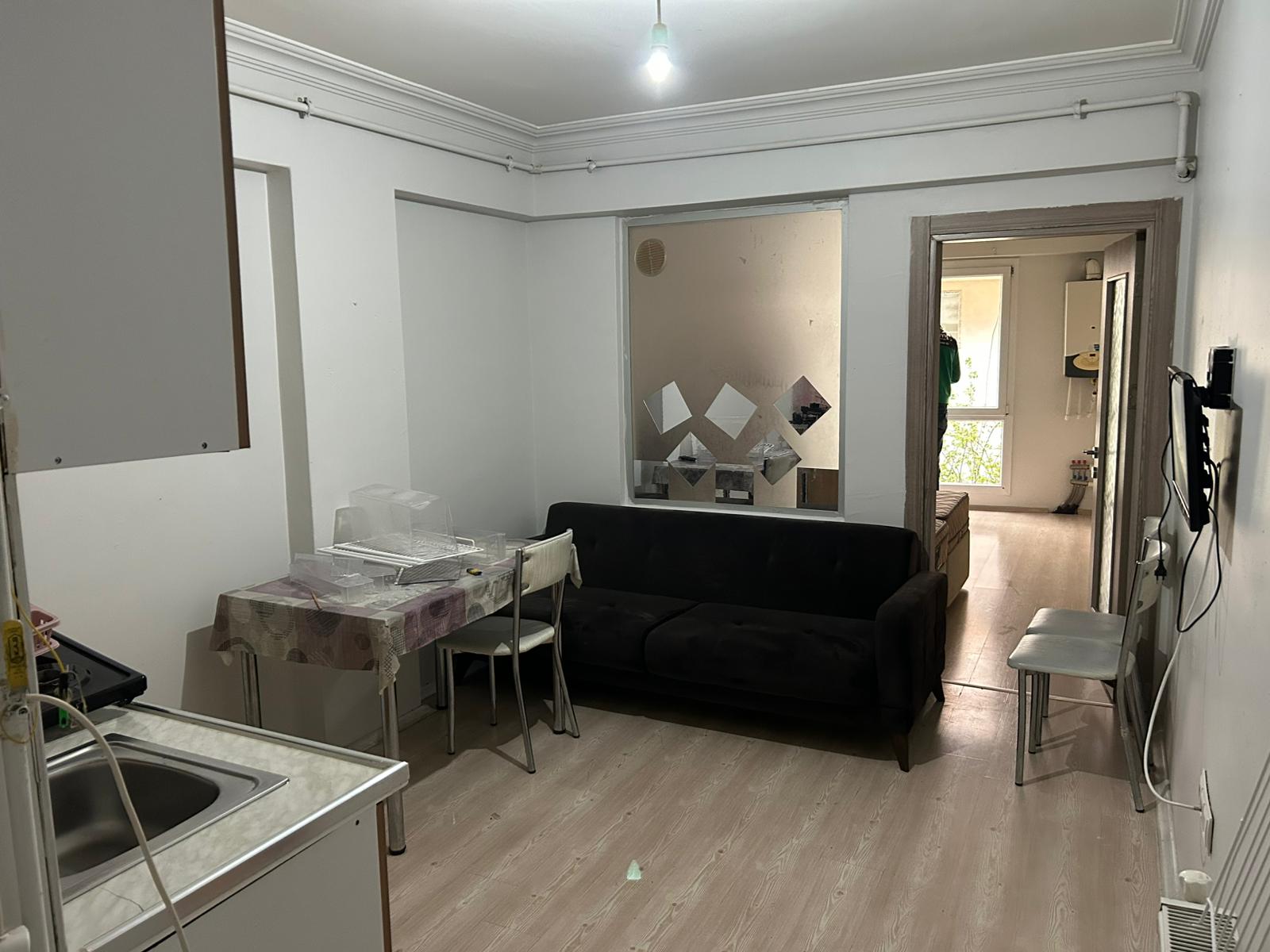 UŞAK MERKEZ ÜNALAN MAH. SATILIK 1+0 EŞYALI STÜDYO DAİRE