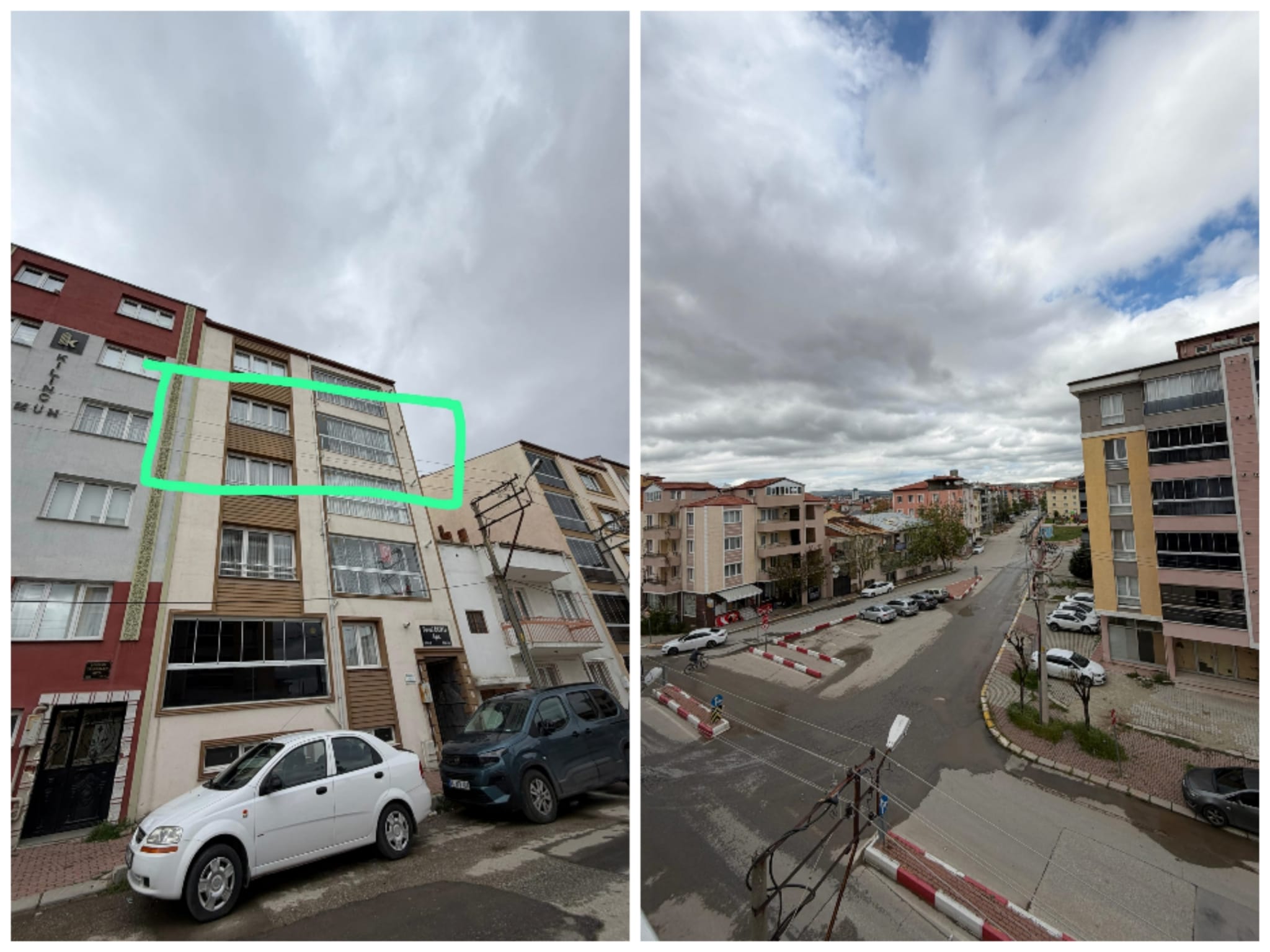 UŞAK MERKEZ ATATÜRK MAH. 190M. 4+1 ARA KAT SATILIK DAİRE