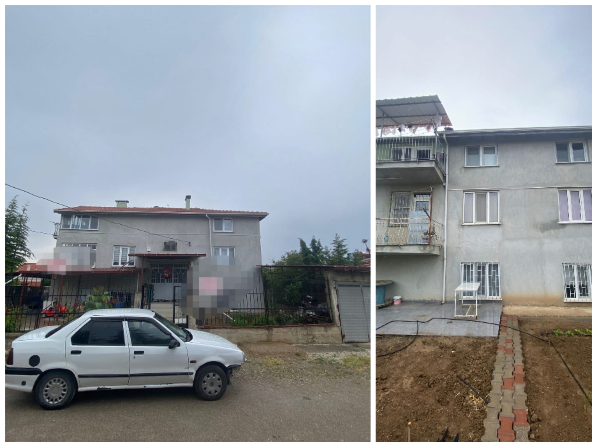 UŞAK MERKEZ ELMACIKTA 3 KATLI BAHÇELİ MÜSTAKİL EV