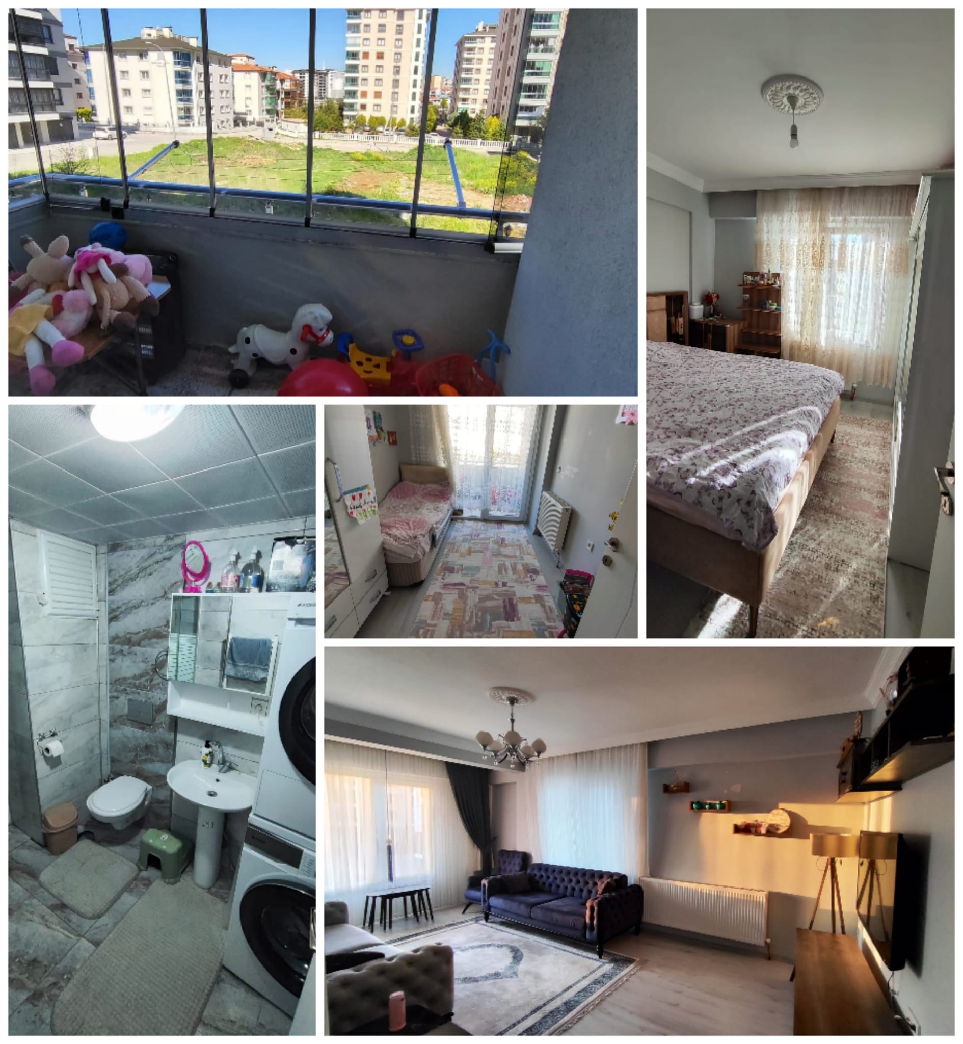 UŞAK MERKEZ FATİH MAH. 110M. 2+1 SATILIK DAİRE