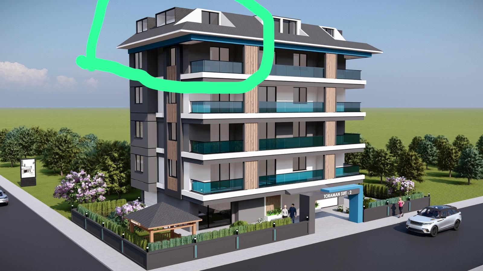 UŞAK CUMHURİYET MAHALLESİNDE SATILIK 2+2 DUBLEX APART DAİRE
