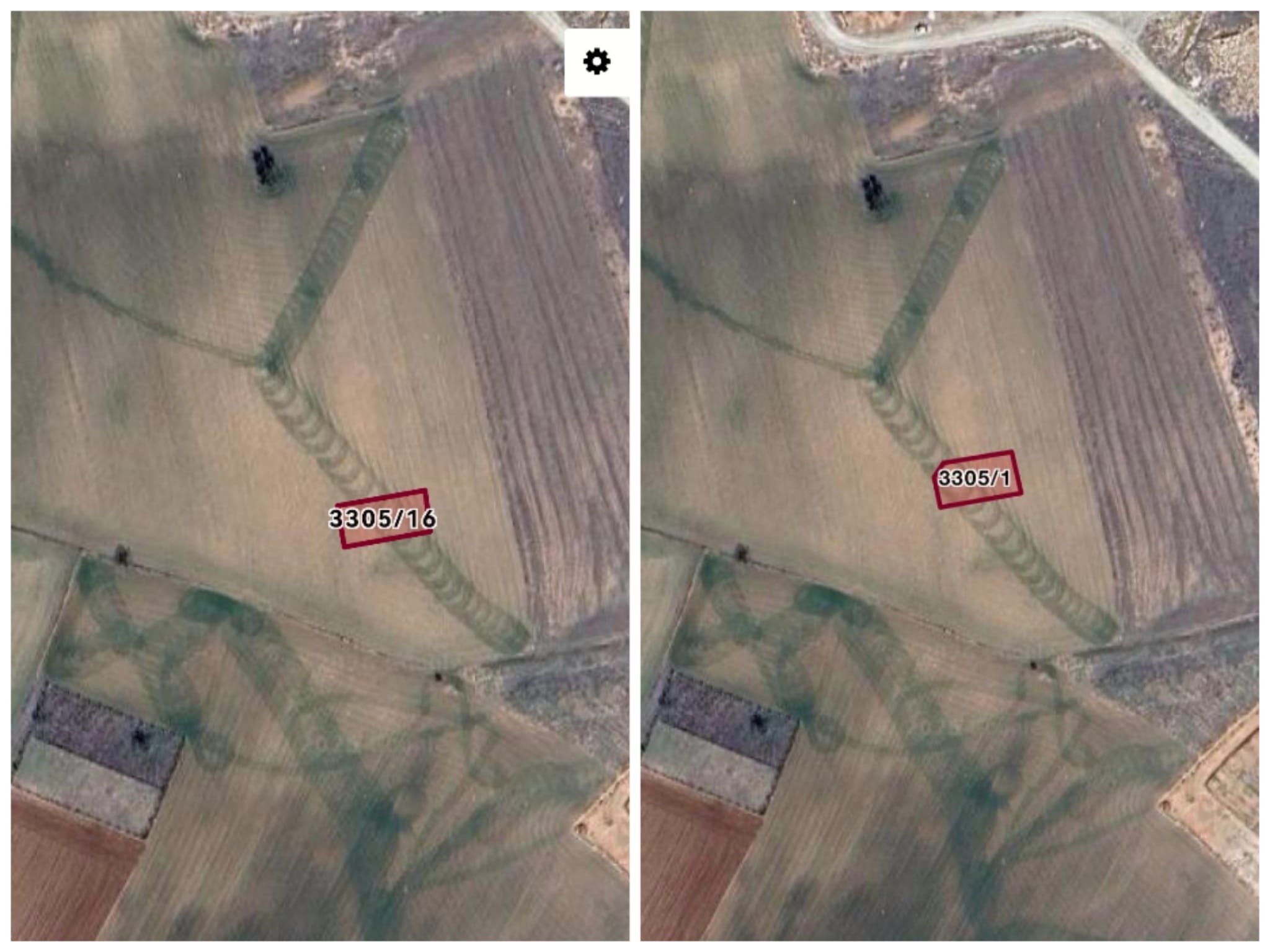 UŞAK MERKEZ KUYUCAK 558m.  3.305 / 1 VE 3305/16 PERSELLER SATILIK ARSA 3 KATA MÜSADELİ KÖŞE