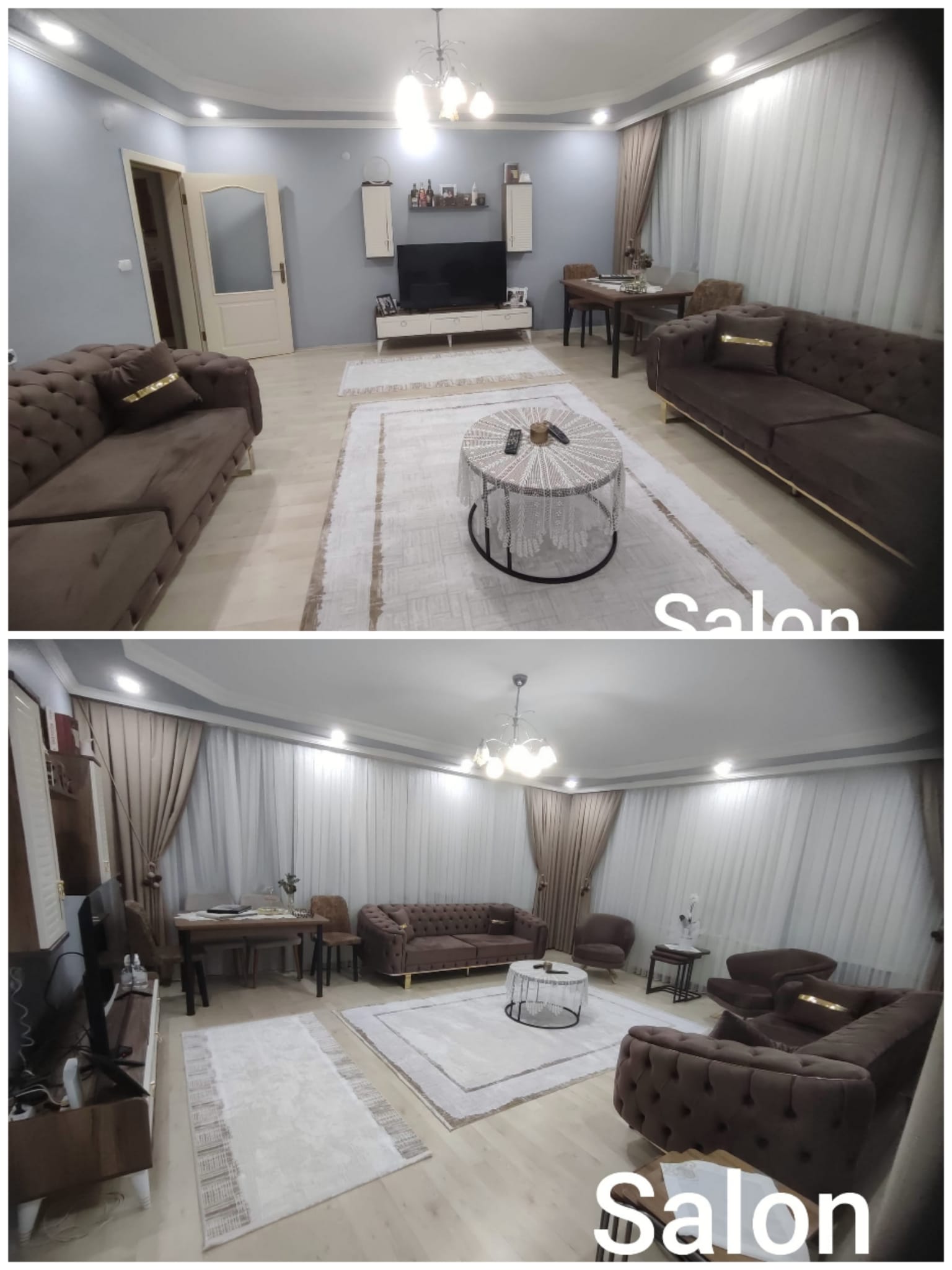 UŞAK MERKEZ KEMALÖZ MAH.  140m. 3+1 ARA KAT KİRALIK DAİRE