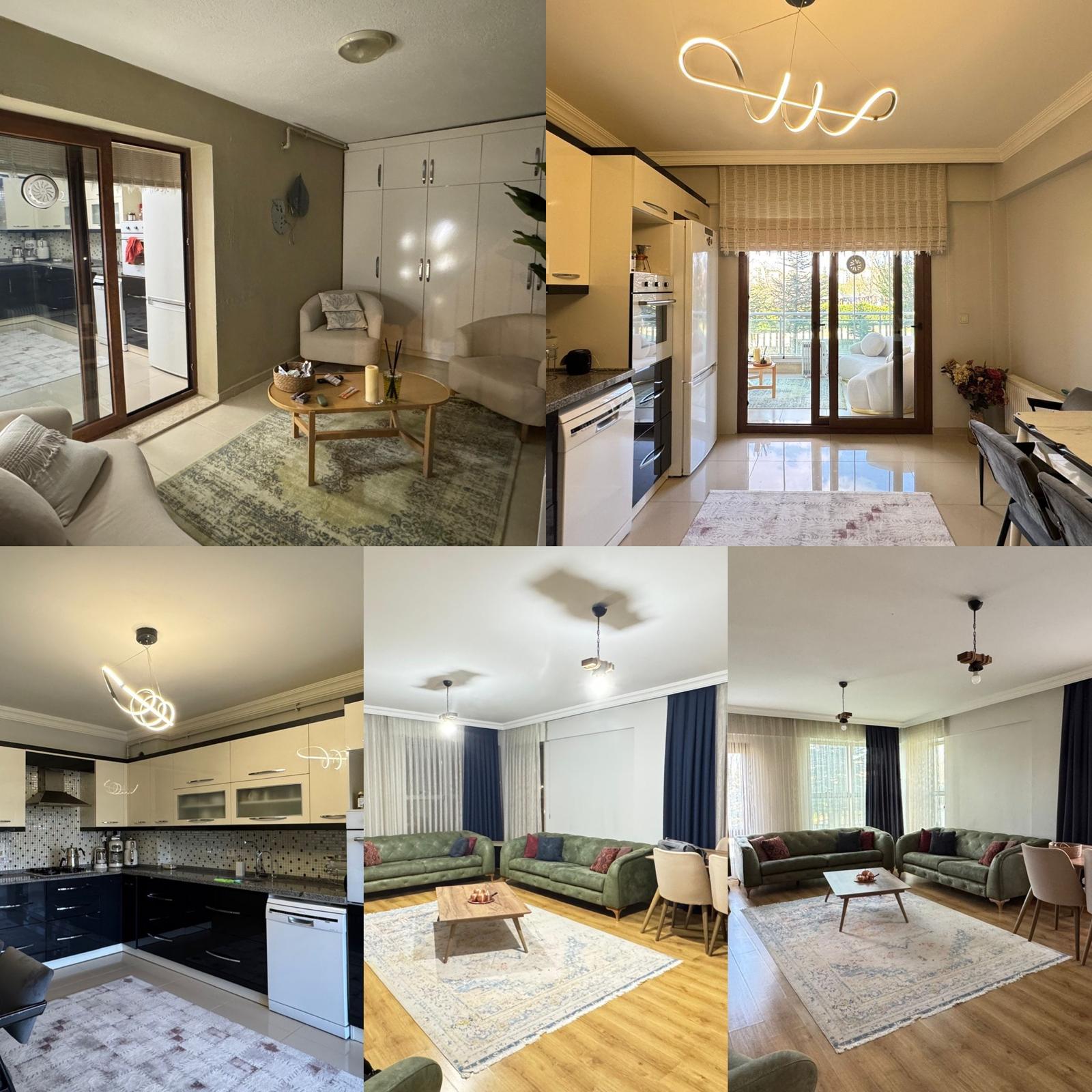 UŞAK MERKEZ FATİH MAH.  195m. 4+1 SATILIK SON DERECE BAKIMLI DAİRE