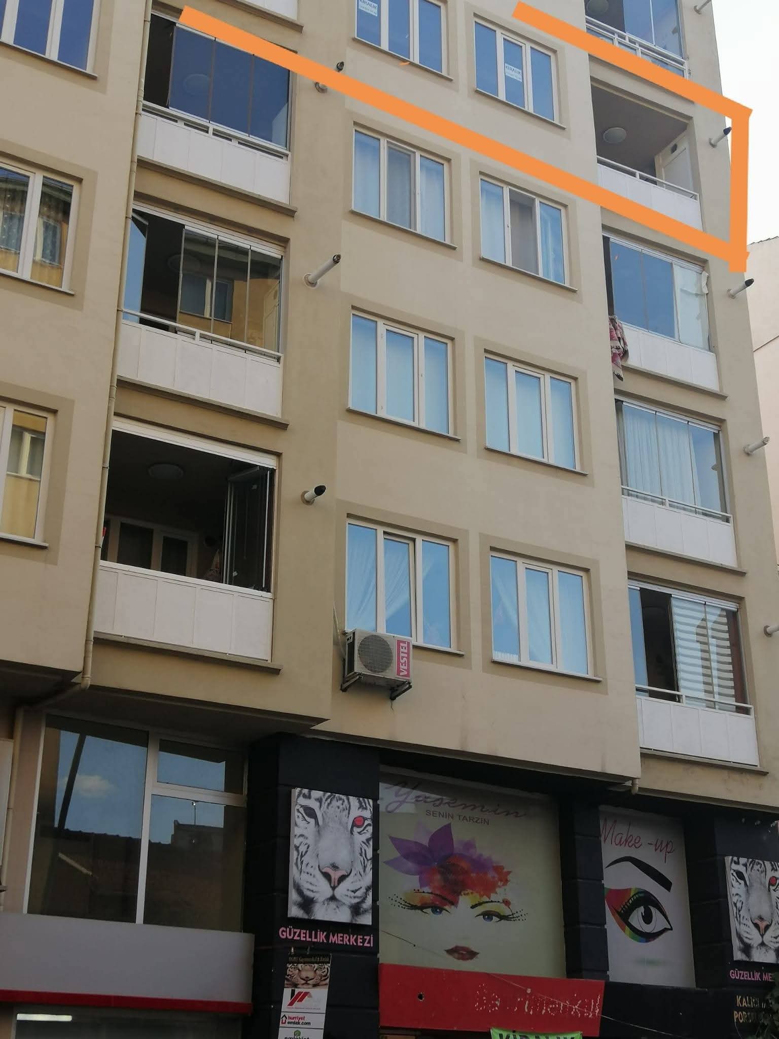 ÜNALAN MAHALLESİ 3+1 160 M ARA KAT SATILIK DAİRE